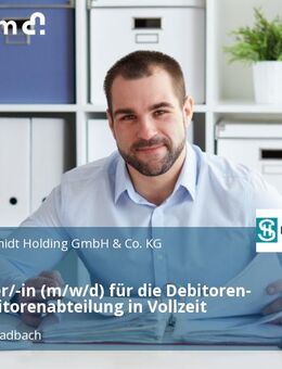 Buchhalter/-in (m/w/d) für die Debitoren- oder Kreditorenabteilung in Vollzeit - Mönchengladbach