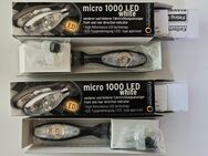 2x Kellermann Micro 1000 LED White Blinker NEU schwarz matt - Ahrensburg