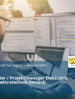 Projektleiter / Projektmanager Elektronik Elektrik Elektrotechnik (m/w/d) - Faulbach