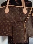 Shopper Umhängetasche groß mit Pochette wie Neu in 68519