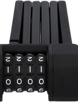 FISCHER Fahrrad Faltschloss PROTEC FN85 (1-tlg)