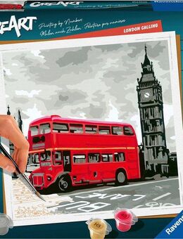 Ravensburger Malen nach Zahlen CreArt, London Calling, Made in Europe
