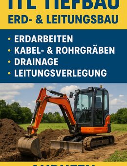 ITL Tiefbau – Erdarbeiten, Leitungsbau, Garten & Außenbereich • Bremen & Umgebung - Bremen