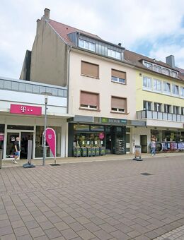 Anlageobjekt: Wohn- und Geschäfthaus, Fußgängerzone Zweibrücken, voll vermietet - Zweibrücken