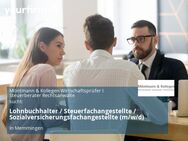 Lohnbuchhalter / Steuerfachangestellte / Sozialversicherungsfachangestellte (m/w/d) - Memmingen