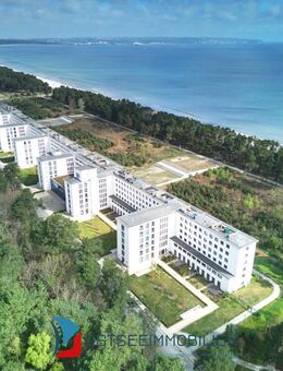 Ostseeblick pur - Binz-Prora - ETW, klein aber fein, Einbauküche, Seeblick, Abstellraum, Aufzug, TG- Stellplatz, voll möbliert - Binz (Ostseebad)