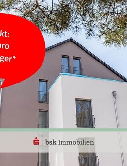 Neubau-Highlight: 4-Zimmer-DG-Maisonette mit EBK & Stellplatz - Bestensee