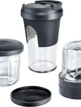 BOSCH Zerkleinereraufsatz 5-in-1, MUZ45XTM1, Zubehör für Küchenmaschinen MUMX, MUM5, MUM4