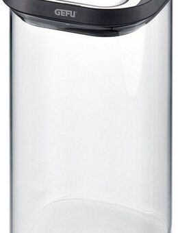 GEFU Vorratsdose PANTRY, Borosilikatglas, Kunststoff, (1-tlg), edel, elegant und praktisch