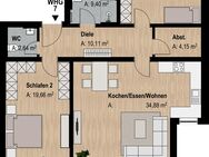 Moderne 3-Zimmer-Neubauwohnung im 1. OG - Abenberg