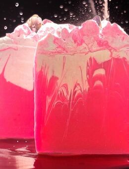 Olivenölseife „ Pink Rose“ ❤️5,99€/100g❤️ - Weimar