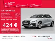 Audi A3, Sportback 40 TFSI e S line, Jahr 2023 - Eching (Regierungsbezirk Oberbayern)