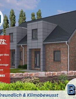 Vor den Toren Oldenburgs: Neubau - Doppelhaushälfte - bezugsfertig - Edewecht