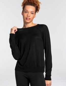 Flashlights Rundhalspullover in Feinstrick mit Raglanärmeln