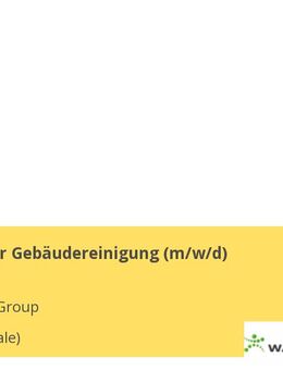 Objektleiter Gebäudereinigung (m/w/d) - Halle (Saale)