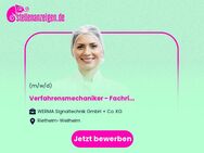 Verfahrensmechaniker (m/w/d) - Fachrichtung Kunststofftechnik - Rietheim-Weilheim