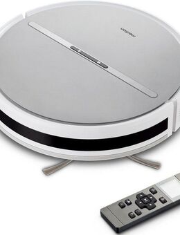Medion® Saugroboter E35 (MD 11157), intelligente S-Linien Navigation, 2 kPa Saugleistung, beutellos, Steuerung per Fernbedienung, 120 min Laufzeit im ECO-Modus