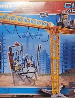 Baukran mit Bauteil. RC -Fähig. Playmobil 70441. OVP. NEU. - Völklingen Zentrum