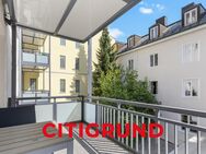 Ludwigsvorstadt-Isarvorstadt - Helle, modernisierte 2-Zimmer-Wohnung mit sonnigem Innenhofbalkon - München