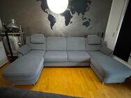 Sofa-Wohnlandschaft mit Schlaffunktion und Bettkasten hochwertig - Bielefeld