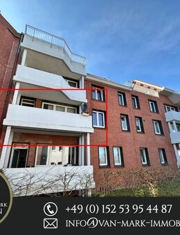 Etagenwohnung 2 Zimmer , Küche Bad , Balkon im Zentrum von Westerstede - Westerstede