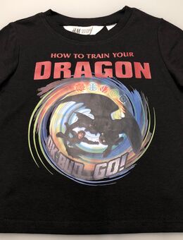 Jungen Kinder T-Shirt Kurzarmshirt Kurzarm Original Dragon 100% Baumwolle, neu mit Etikett, Gr. 98/104 - Albstadt