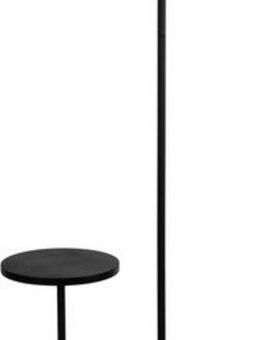 näve Stehlampe Tordis, ohne Leuchtmittel, mit integriertem Tisch, Zuleitung 230cm schwarz, exkl. 1 x E27