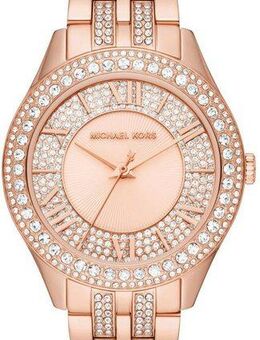 MICHAEL KORS Quarzuhr HARLOWE MK4710, Armbanduhr, Damenuhr, analog, Edelstahlarmband