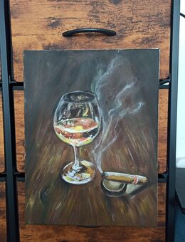 Acryl Bild Handarbeit - Celle