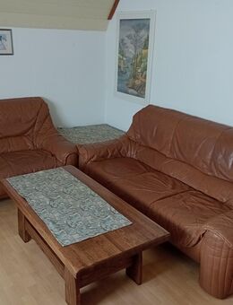 Ledercouchgarnitur - Wörth (Rhein)