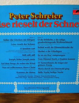 Peter Schreier-Leise rieselt der Schnee-Vinyl-LP,1975 - Linnich