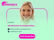 Medizinischer Fachangestellter im Blutspendewesen – Medizinische Fachkraft (m/w/d) - Landsberg (Lech)