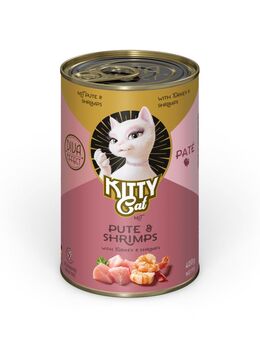 KITTY Cat Adult Pate 6 x 400 g - Pute & Shrimps