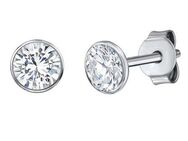 Firetti Paar Ohrstecker Schmuck Geschenk Silber 925 Ohrschmuck, mit Zirkonia (synth)