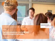 Verkehrsmeister (m/w/d) mit Ausbildungstätigkeiten - Herten