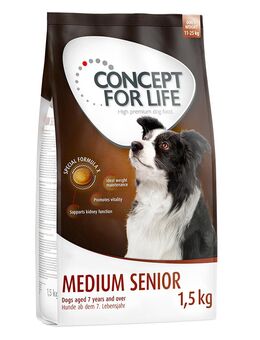 Concept for Life Medium Senior - Sparpaket: 4 x 1,5 kg