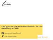 Kaufmann / Kauffrau im Einzelhandel / Verkäufer Ausbildung (m/w/d) - Bad Wörishofen