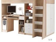 Hochbett mit Schrank + Schreibtisch - Berlin Lichtenberg