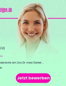 MFA (auch Kinderkrankenschwester/pfleger) (m/w/d) - Köln