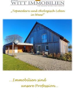 Topmodern und ökologisch Leben, im 2023 massiv gebauten EFH mit Swimming-Pool! - Wees