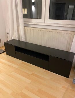 Sideboard schwar Lowboard TV Board - Köln