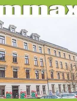 CONNEWITZ + 1 RAUM WOHNUNG ZUM KAUF + ERDGESCHOSS + BALKON + PARKETT - Leipzig