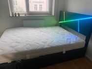 LED Bett mit Bettkasten zu verkaufen!! - München