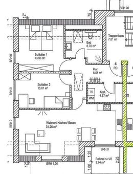 Schöne 3-Zimmer-Wohnung in Rehden mit Balkon, Besichtigungen ab KW38! - Rehden