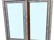 Kunststofffenster Fenster, 120x120cm bxh 2-fl Eiche Gold neu - Essen