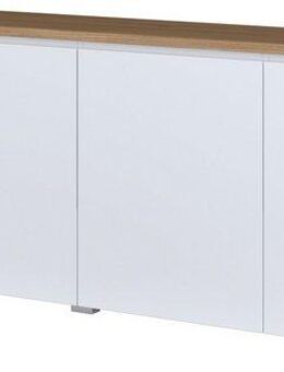 INOSIGN Sideboard Modo, Breite 200 cm, moderne grifflose Kommode 4Türen, Anrichte mit viel Stauraum, Einlegeböden verstellbar