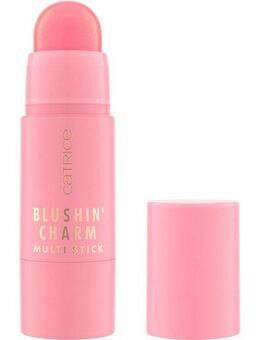 Catrice Rouge Blushin' Charm Multi Stick, 3-tlg., Variable Deckkraft, cremige, nicht klebende Textur, gut verblendbar.