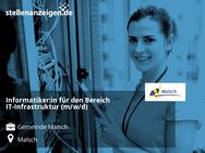 Informatiker:in für den Bereich IT-Infrastruktur (m/w/d) - Malsch (Landkreis Karlsruhe)