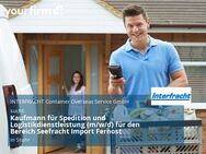 Kaufmann für Spedition und Logistikdienstleistung (m/w/d) für den Bereich Seefracht Import Fernost - Stuhr