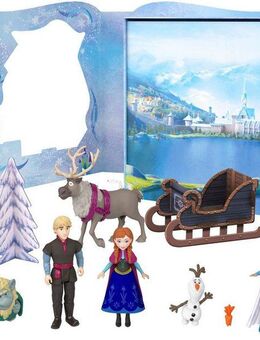 Mattel® Anziehpuppe Disney Die Eiskönigin, Geschichten-Set